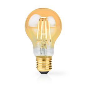 Nedis LBDE27A60GD Led-filamentlamp E27 A60 4.9 W 470 Lm 2100 K Extra Warm Wit Aantal Lampen In Verpakking: 1 Stuks