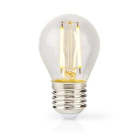 Nedis LBFE27G452 Led-filamentlamp E27 G45 4.5 W 470 Lm 2700 K Warm Wit Aantal Lampen In Verpakking: 1 Stuks