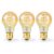 Nedis LDBTFE27A60P3 Led-filamentlamp E27 A60 3.8 W 250 Lm 2100 K Extra Warm Wit Aantal Lampen In Verpakking: 3 Stuks