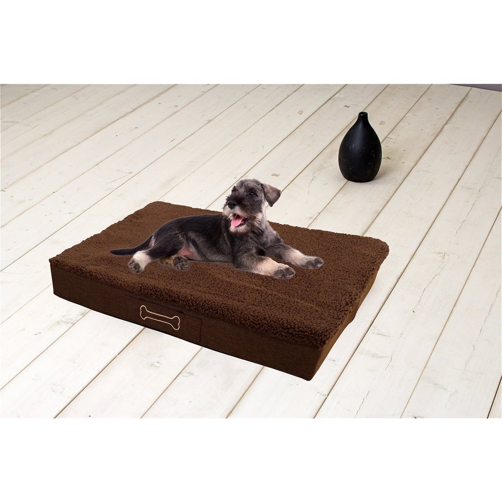 Sun Garden Buddy Orthopedisch Hondenkussen 100X65X10Cm Beige/Gemeleerd