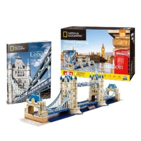 Cubic Fun National Geographic 3D Puzzel The Tower Bridge London 120 Stukjes