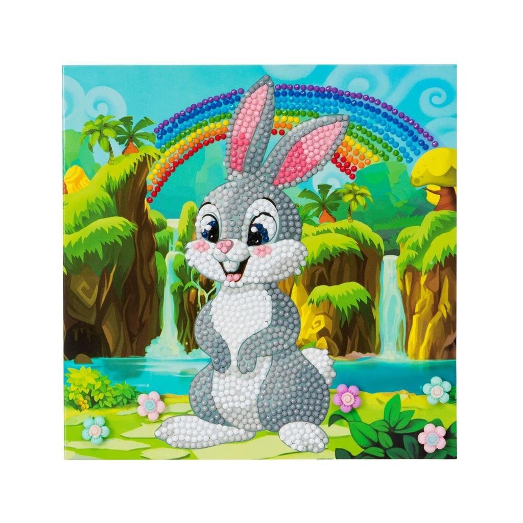 Kit De Arte Con Cristales Craft Buddy - Cuadro Paisaje 40x50 Cm, Manualidad Relajante Para Adultos Y Niños
