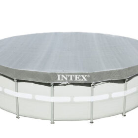 Intex 28040 Luxe (verzwaard) afdekzeil voor frame pools 488 cm