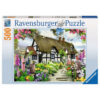 Ravensburger Puzzel Idyllische Cottage 500 Stukjes