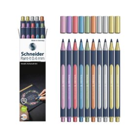 Schneider S-ML05011503 Paint-It Metallic Rollerball 0.4 mm 10 Stuks