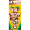 Crayola Colours Of The World Kleurpotloden Huidskleur Tinten 24 Stuks