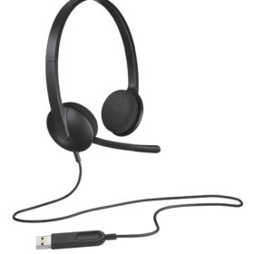 Logitech H340 USB Stereo Headset Zwart