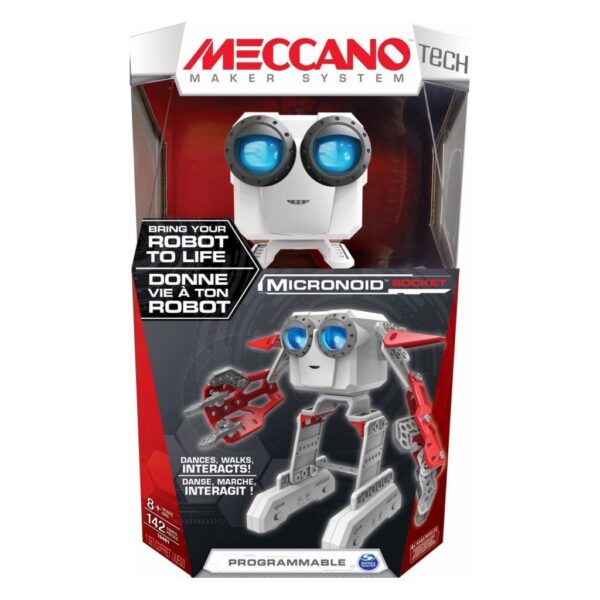 Meccano Micronoid Red + Licht en Geluid