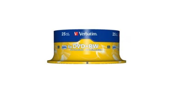 Verbatim DVDVER00075B Dvd+rw Matt Silver