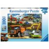 Ravensburger XXL Puzzel Bouwvoertuigen 100 Stukjes