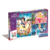 Clementoni Supercolor Puzzel Disney Princess 3x48 Stukjes