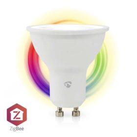 Nedis ZBLC10GU10 Smartlife Multicolour Lamp Zigbee 3.0 Gu10 345 Lm 4.7 W Rgb / Warm Tot Koel Wit 2200 - 6500 K Android™ / Ios Spot 1 Stuks