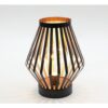 JHY Design Metalen LED Tafellamp 17.5x22 cm Brons/Zwart