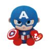 TY Beanie Babies Marvel Knuffel Captain America 15 cm