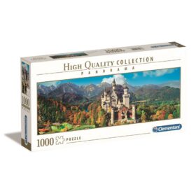 Clementoni High Quality Collection Panorama Puzzel Neuschwanstein 1000 Stukjes