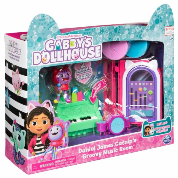 Gabby's Dollhouse Daniel James Catnips Muziekkamer