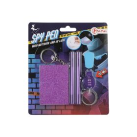 Toi-Toys Spy Pen Geheim Notitieboekje + 2 Pennen en Lampje