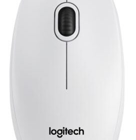 Logitech B100 | Bekabelde Muis | Links- en Rechtshandig | USB-A | 800 DPI | Wit