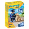 Playmobil 70408 1.2.3 Politieman met Hond