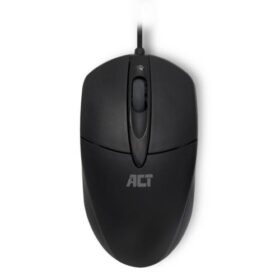 ACT AC5005 | Bedrade Muis | Links- en Rechtshandig | USB-A | 1000 DPI | Zwart