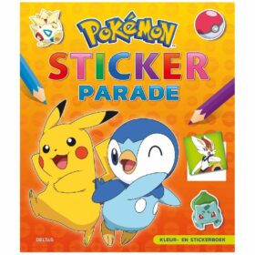 Deltas Kleur- en Stickerboek Pokémon Sticker Parade