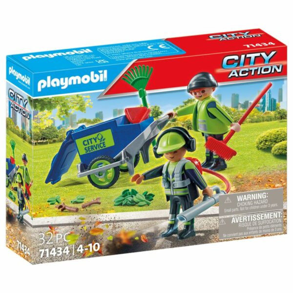 Playmobil 71434 City Action Schoonmaakteam