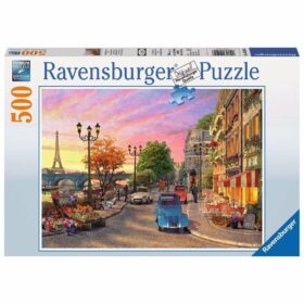 Ravenburger Puzzel Avondsfeer in Parijs 500 Stukjes