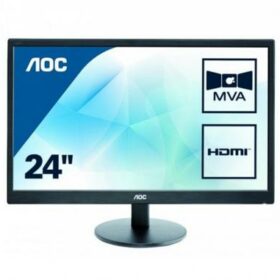 AOC M2470SWH LED display 61 cm (24") 1920 x 1080 Pixels Full HD Zwart