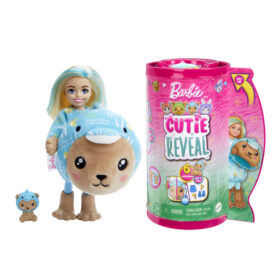 Barbie Cutie Reveal Chelsea Teddybeer Dolfijn