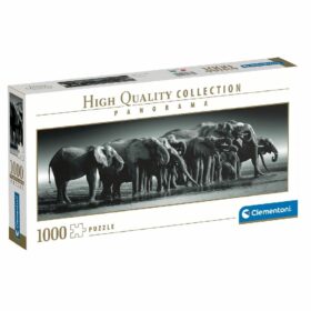 Clementoni High Quality Collection Panorama Puzzel Herd of Giants 1000 Stukjes
