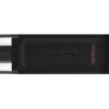 Kingston Technology DataTraveler 70 USB flash drive 128 GB USB Type-C 3.2 Gen 1 (3.1 Gen 1) Zwart