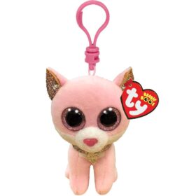 TY Beanie Boos Clip Knuffel Kat Fiona 7 cm