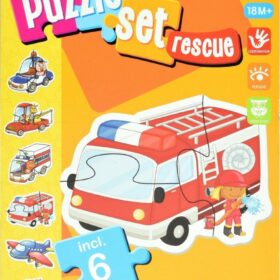 Toi-toys Legpuzzel Set Hulpdiensten Junior Karton 15 Stukjes