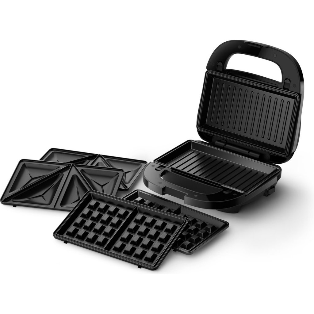 Philips HD2350/80 5000 Series Tosti-IJzer Zwart/Zilver - Afbeelding 2
