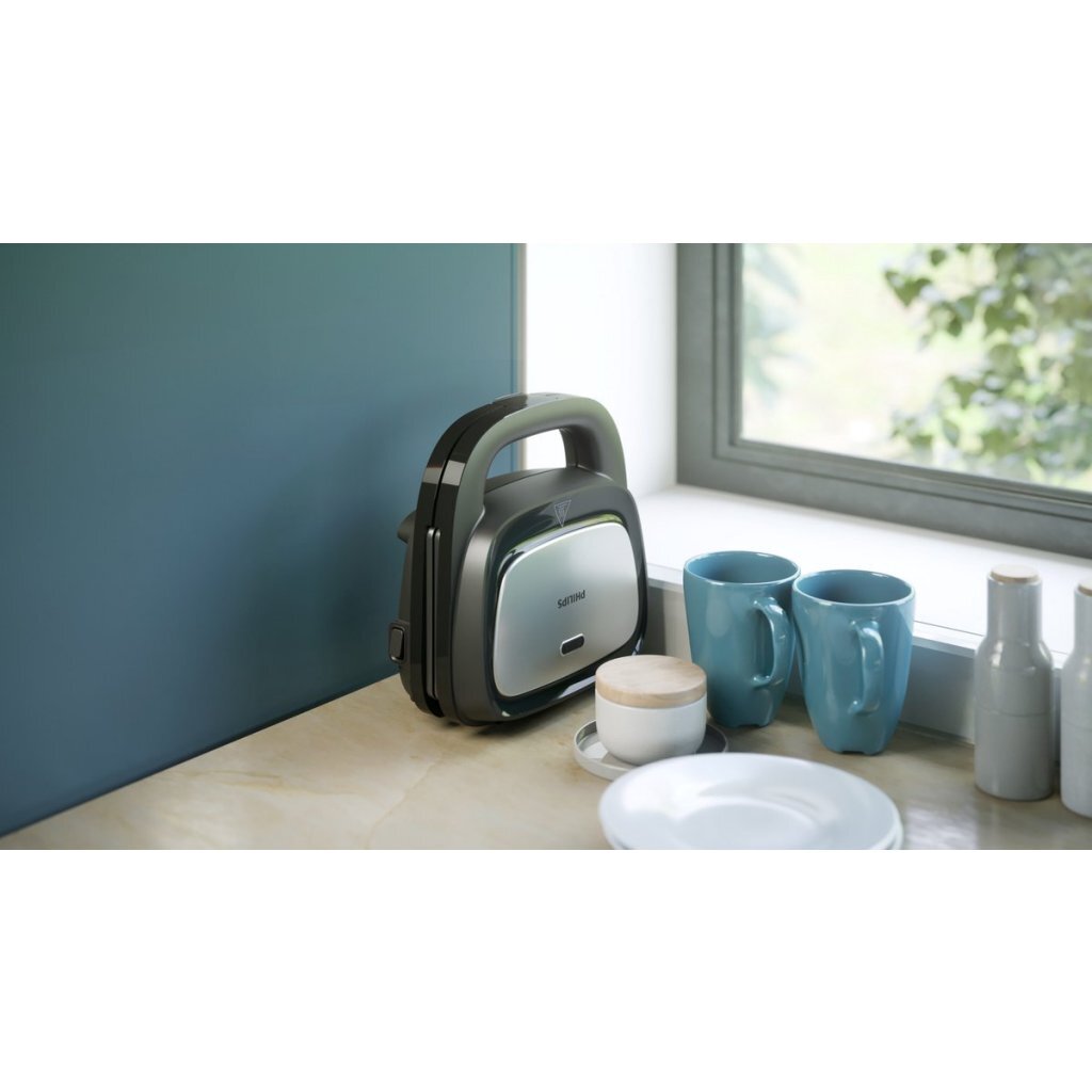 Philips HD2350/80 5000 Series Tosti-IJzer Zwart/Zilver - Afbeelding 4