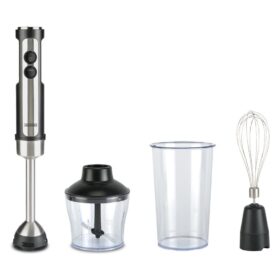 Bourgini Classic Staafmixer Set RVS/Zwart