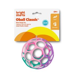 Oball Original Klassiek Easy Grip Roze/Paars/Groen