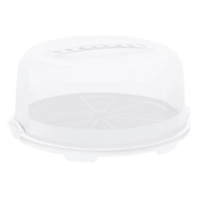 Rotho Fresh Taartdoos 35.5x16.5 cm Wit/Transparant