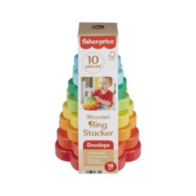 Fisher Price Houten Ringstapelaar