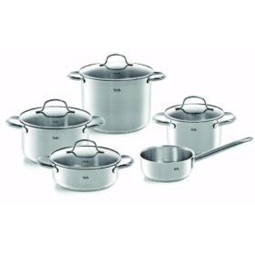 Fissler San Francisco Pannenset 5-delig RVS/Glas