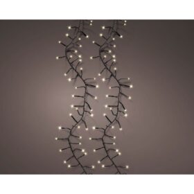 Lumineo LED Excellent Twinkle 648 LEDs 10 m Zwart Warm Wit Licht