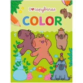 Kleurboek I Love Capybaras