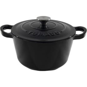 Tomado Gietijzeren Braadpan 24 cm Zwart