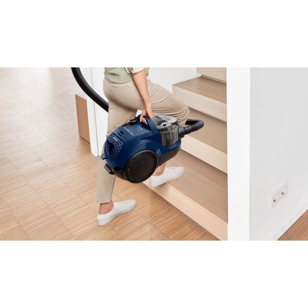 Bosch BGS21X320 Stofzuiger Zonder Zak 550W Blauw/Zwart - Afbeelding 5