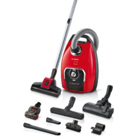 Bosch BGB8PET3A Pro Animal Stofzuiger 650W Rood/Zwart