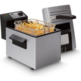 Fritel A 103 Friteuse 3L 2000W RVS/Zwart