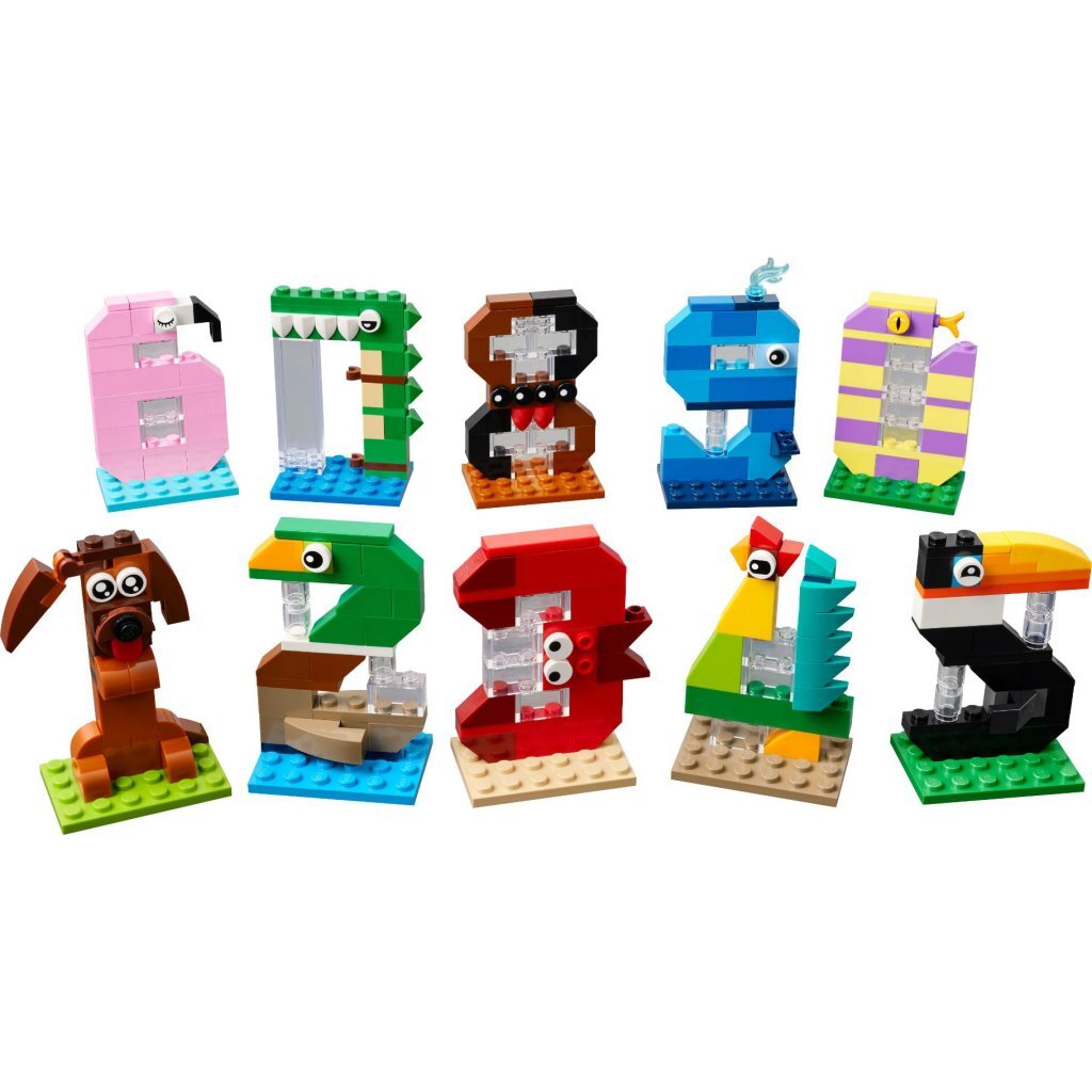 Lego Seasons and Occasions 40807 Verjaardagscijfers - Afbeelding 2
