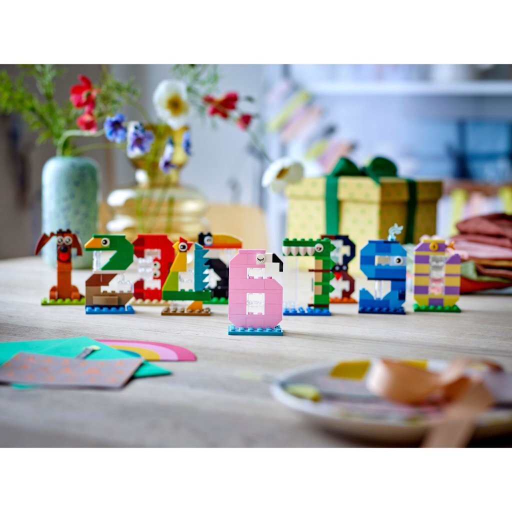 Lego Seasons and Occasions 40807 Verjaardagscijfers - Afbeelding 4