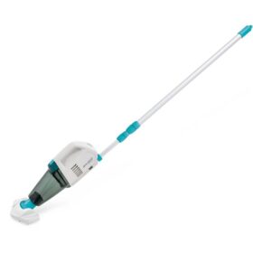 Intex 28626 Handzaam Oplaadbaar Stofzuiger voor Zwembad/Spa Wit/Blauw