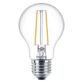 Philips LED Filamentlamp 25W A60 E27 Warm Wit Licht Transparant